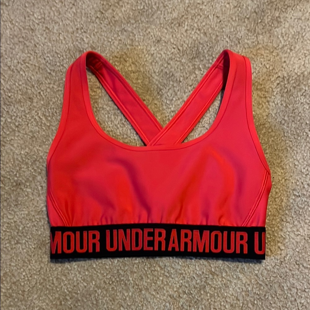 Under Armour Women's Pink Sports Bra